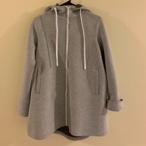 Zara oversized hooded jacket